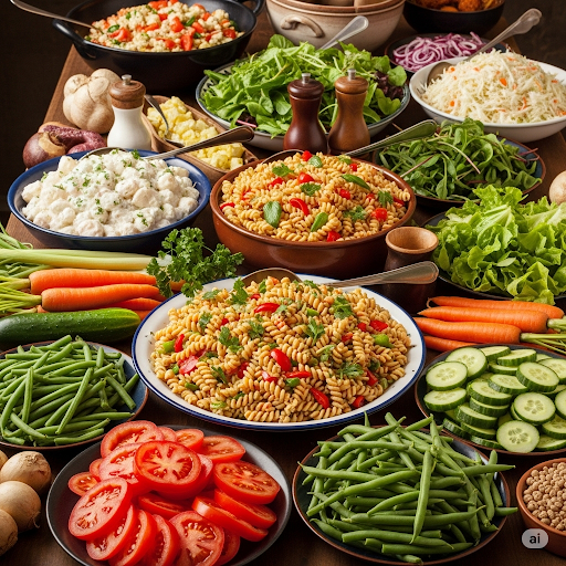 Salades en groenten