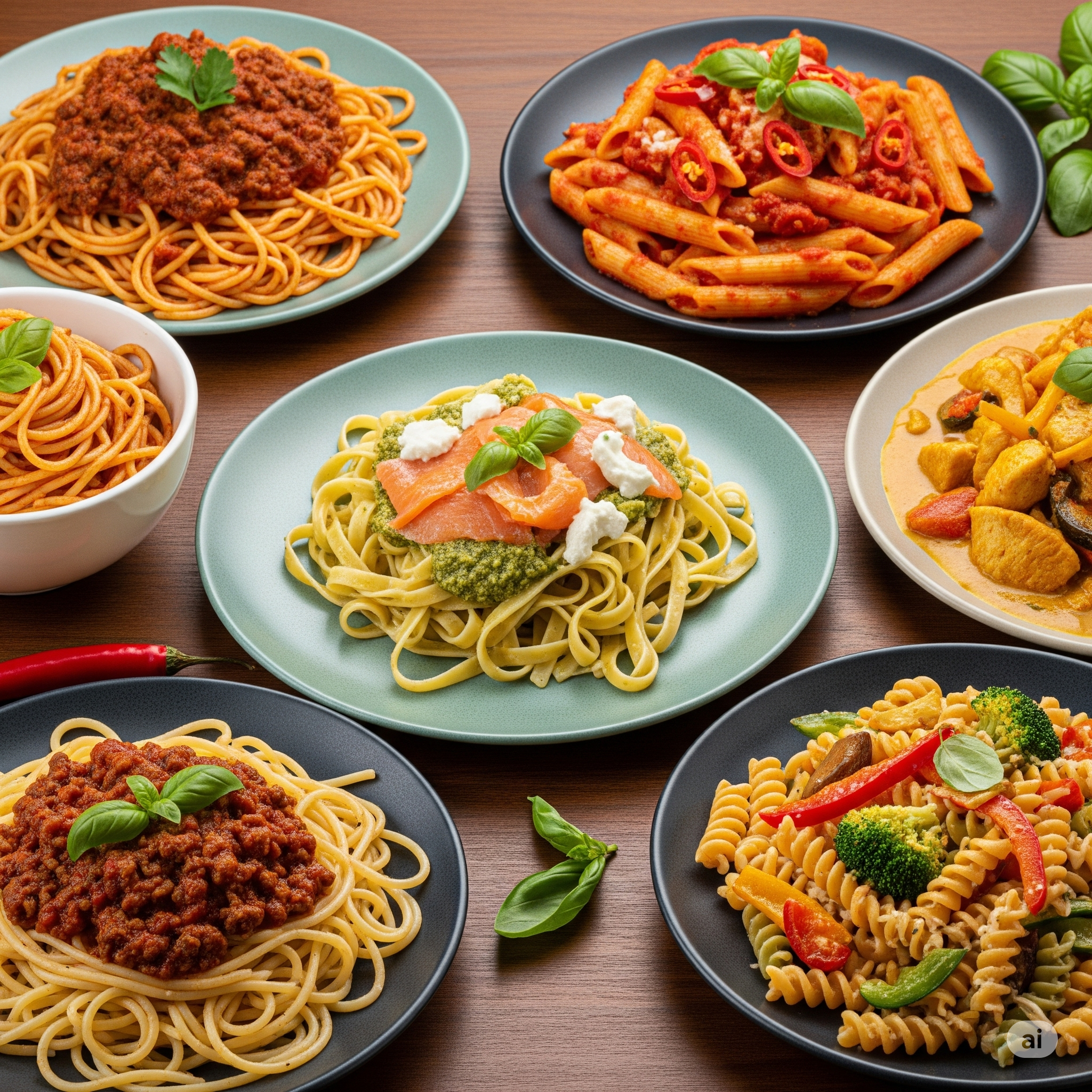Pasta buffet